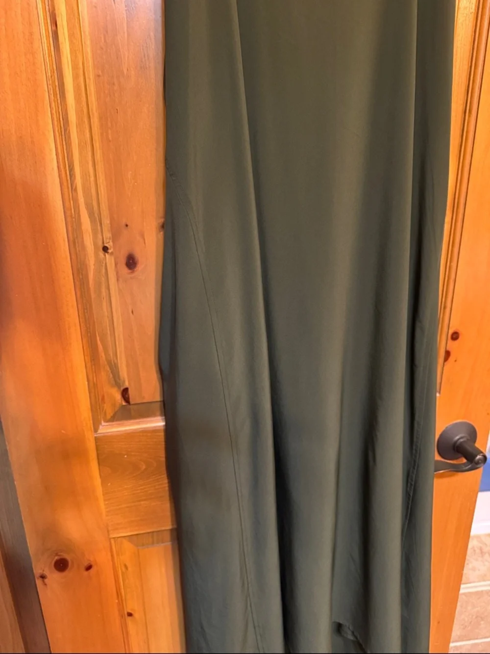 Athleta Olive Green Sleeveless Maxi Tank Dress - Picture 4 of 4